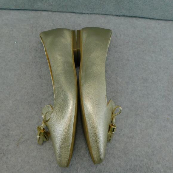 Trotters Women's Hope Flats Metallic Gold Shoes - Size 6.5M - Picture 6 of 9
